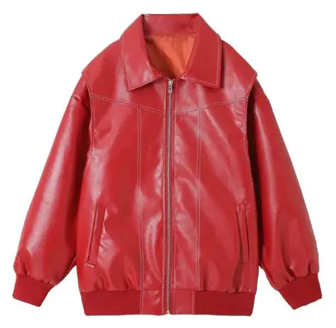 Vanessa Faux Leather Jacket